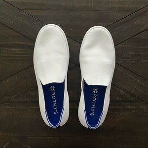 Rothy’s Slip on Sneaker, white, 9.5